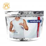 Men Underwear Ziplockk LDPE Eco Friendly Apparel Packaging For Clothes for sale