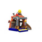 Lovely Inflatable Construction Site Combo Bouncy Castle With Digital Printing for sale