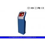 Vandal-Proof Modern Design Freestanding Touch Screen Kiosk With SAW Touch for sale
