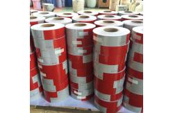 China Red&White Dot C2 Reflective Tape Guaranteed Quality Unique For Vehicles supplier