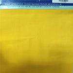 Light Yellow Polycotton Dyed Fabric Not Easy Fade Health And Safety 45X45 Yarn Count for sale