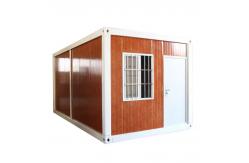 China Fire Proof Flat Pack Container House Customizable Flat Pack Shipping Container Homes supplier