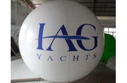 China Inflatable advertising balloon / inflatable giant helium balloon / flying logo balloon supplier