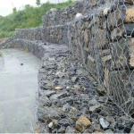 Gabion Basket 4x1x1 80mm Iron Wire Mesh For Cages for sale
