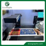 Digital Roll To Roll Label Printing Machine Foil Stamping Varnish Enhancement