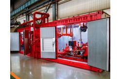 China NFPA 20 Approved Skid Mounted Fire Pump Containerized Package supplier