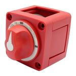 6006 Mini On Off Battery Switch With Knob Red for sale