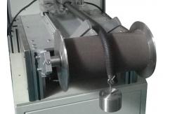 China Vacuum Cleaner Current Carrying Hoses 30RPM Abrasion Resistance Test Equipment supplier