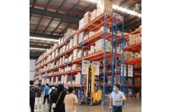 China 1500kg / Level Metal Shelving Heavy Duty Warehouse Pallet Racking supplier