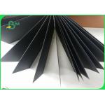 150g 180g Virgin Double side Black Cardboard for Storage Box Making