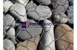China Customized Size Gabion Mesh Cage , Curved Gabion Baskets High Rigidity supplier