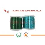 Colored Enamelled Copper Wire , Super Enamel Coated Copper Wire For Precision Resistor for sale