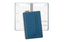 China Night Blue 2023 Weekly Planner , Spiral Daily Weekly Planner FSC Paper Monochrome Pages supplier
