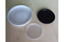 China Custom black Postal Tube Can Plastic Bottom PP Cover with ISO SGS QS supplier