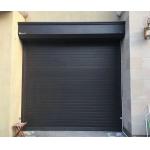 Remote Control Aluminium Alloy Slat Shutter Roller Doors With PU Infilled for sale