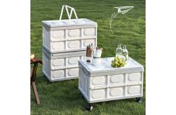 China Rubber Wheel Campervan Folding Camp Multipurpose Wagon Picnic Van Fold Up Utility Wagon supplier