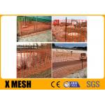 100mm X 40mm Mesh Size Plastic Mesh Netting 1.2m Width 50m Length Orange for sale