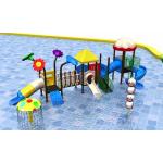 OEM Outdoor Playground Equipment 3 In 1 Plastic Playhouse With Slide