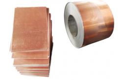 China Multipurpose Copper Clad Steel Sheet , Copper Clad Laminate Sheet High Elongation supplier