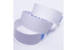 China Wholesale Disposable Hospital Wristbands Identification Inkjet Printed Thermo-Sensitive Paper Patient ID Wristbands supplier