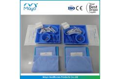 China 45g SMS Eye Drape Sheet Ophthalmology Drapes Pack For Hospital supplier