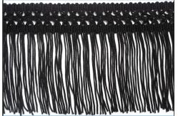 China Fashionable high quality rayon chainette fringes for dress clothes supplier