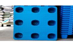 China Durable Convenient SGS Blow Molding Plastic Pallets 1000*800 mm Lighter Pallets supplier