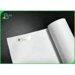 80g Uncoated Wearable CAD Plotter Printer Paper Roll For Engineering Drawing