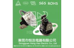China Snap Action Bimetal Thermostat For Refrigerator Custom Service Acceptable supplier