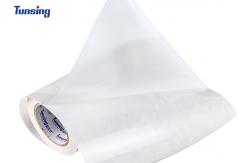 China Polyester Resin PES Hot Melt Glue Film For Bonding PVC Badge supplier