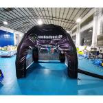 Commercial Black Portable Inflatable Marquee Tent Customized for sale