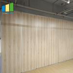 Melamine Board Soundproofing Movable Acoustic Folding Fabric Partition Walls for sale