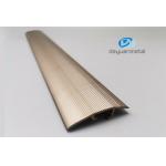 6463 Aluminium Floor Edging Strip , ASTM Aluminium Threshold Strip for sale