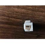 Gold Plating RJ45 Keystone Jack Cat6A UTP 180 Degree Tool Free Outlet