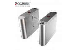 China Acrylic Arm Single Bidirectional RS485 Flap Barrier Gate Access Control supplier