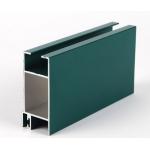 Powder Painted Aluminum Extrusion Profiles , Aluinum Window / Door Profile