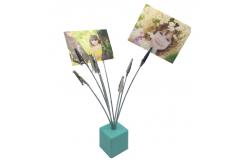 China Single And Multiple Memo Clips Photo Holders Electroplating Technique supplier