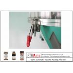 Auger Semi Automatic Powder Filling Machine For Multiple Containers