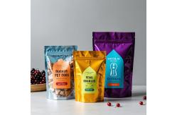 China Resealable Mylar Ziplock Bags Wholesale High Barrier Food Grade Pouches With Window supplier
