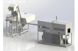 China Toothpaste Shoulders Visual Inspection System With Vibrating Disk Unscrambler supplier