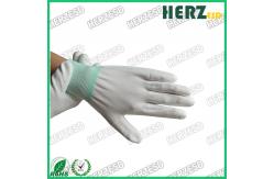 China Anti Slip ESD Coated Glove ESD Hand Gloves  Conductive Work Line Safety supplier