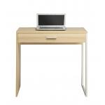 Metal Side Desktop Computer Desk , Wooden Office Computer Table Large Storage Drawer