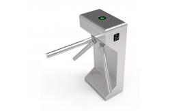 China Bi Directional Vertical Tripod Turnstile Whisper Quiet With Panic / Bar Drop Function supplier