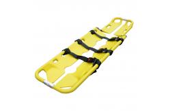 China 7kg ,162cm Aluminum Folding Stretcher Multifunctional Medical Lightweight Portable Folding Scoop Stretcher supplier