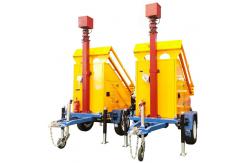 China Highly Efficient Mobile Solar Trailer With Customized 3*400W Solar Panels supplier