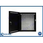 Black ISO9001 IP55 Outdoor Wall Mounted Cabinet for sale