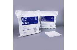 China Two Layer Cleanroom Polyester Wipes Class 100 9 Inch LCD TV 140g supplier