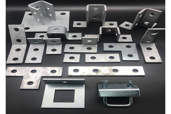 Custom Virous Shape Flat Plate Angle Unistrut Fittings