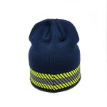 Custom Logo Polyester Knit Beanie Hats For Casual Occasions 58CM Circumference for sale