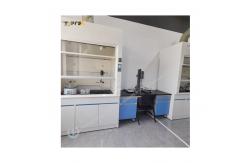 China Blue Lab Wall Bench Wall-mounted Structure Easy Installation Durable supplier
